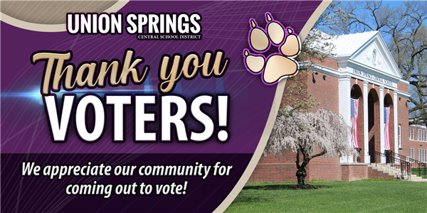  Thank you voters